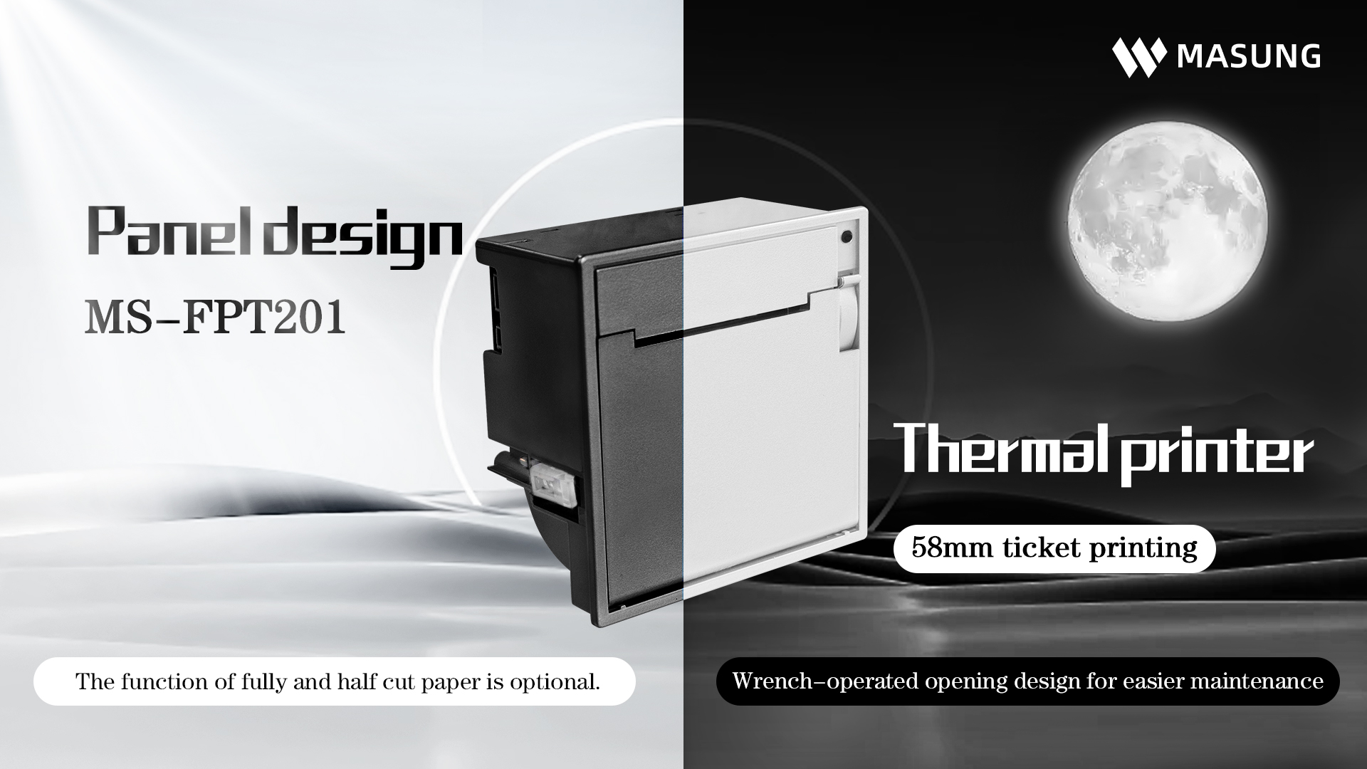Imprimante thermique Masung MS-FPT201
