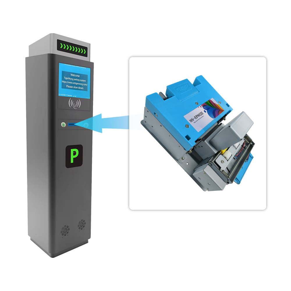 MASUNG MS-EP802II imprimante thermique de kiosque de ticket de stationnement de coupeur automatique de 80mm 3 pouces avec le lecteur NFC pour l'imprimante de kiosque de parking MS-EP802II