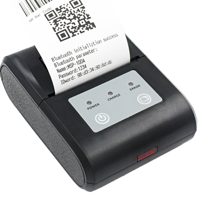 Imprimante portable de codes-barres