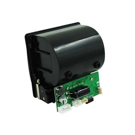 Chine OEM 2 pouces panneau compact imprimante thermique port série Mini imprimantes de codes à barres pour machine de taxi-mètre