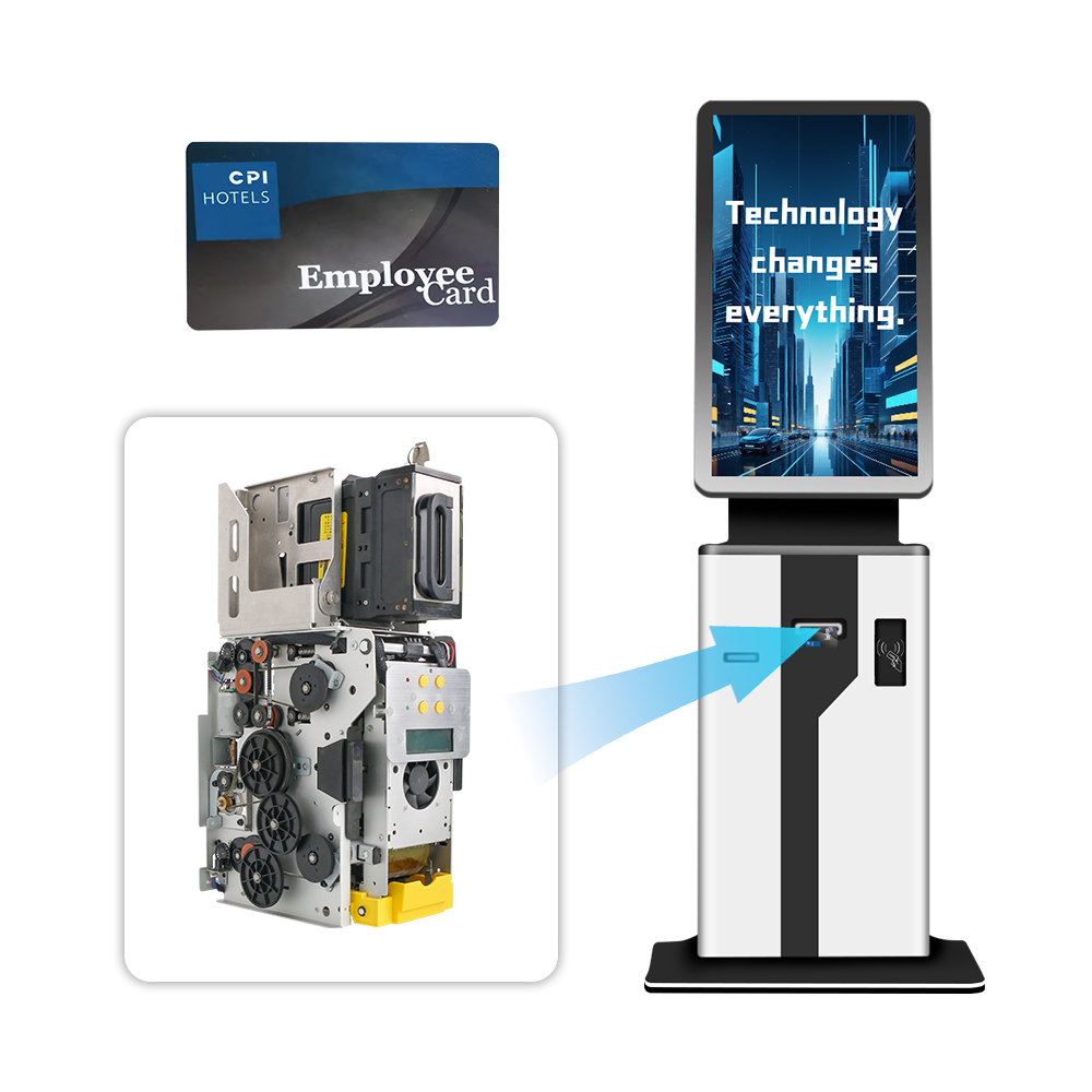 Imprimante thermique qualifiée, vitesse rapide, haute résolution d'impression, imprimante de cartes d'identité double face de MASUNG