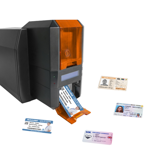 MS-S22 Thermal Sublimation Color ID Card Imprimante - Impression à haute vitesse 300DPI, connectivité USB / Ethernet