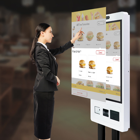 MASUNG MS-S1 Kiosque d'imprimante de machine de paiement de libre-service Kiosque de commande automatique d'écran tactile pour le restaurant