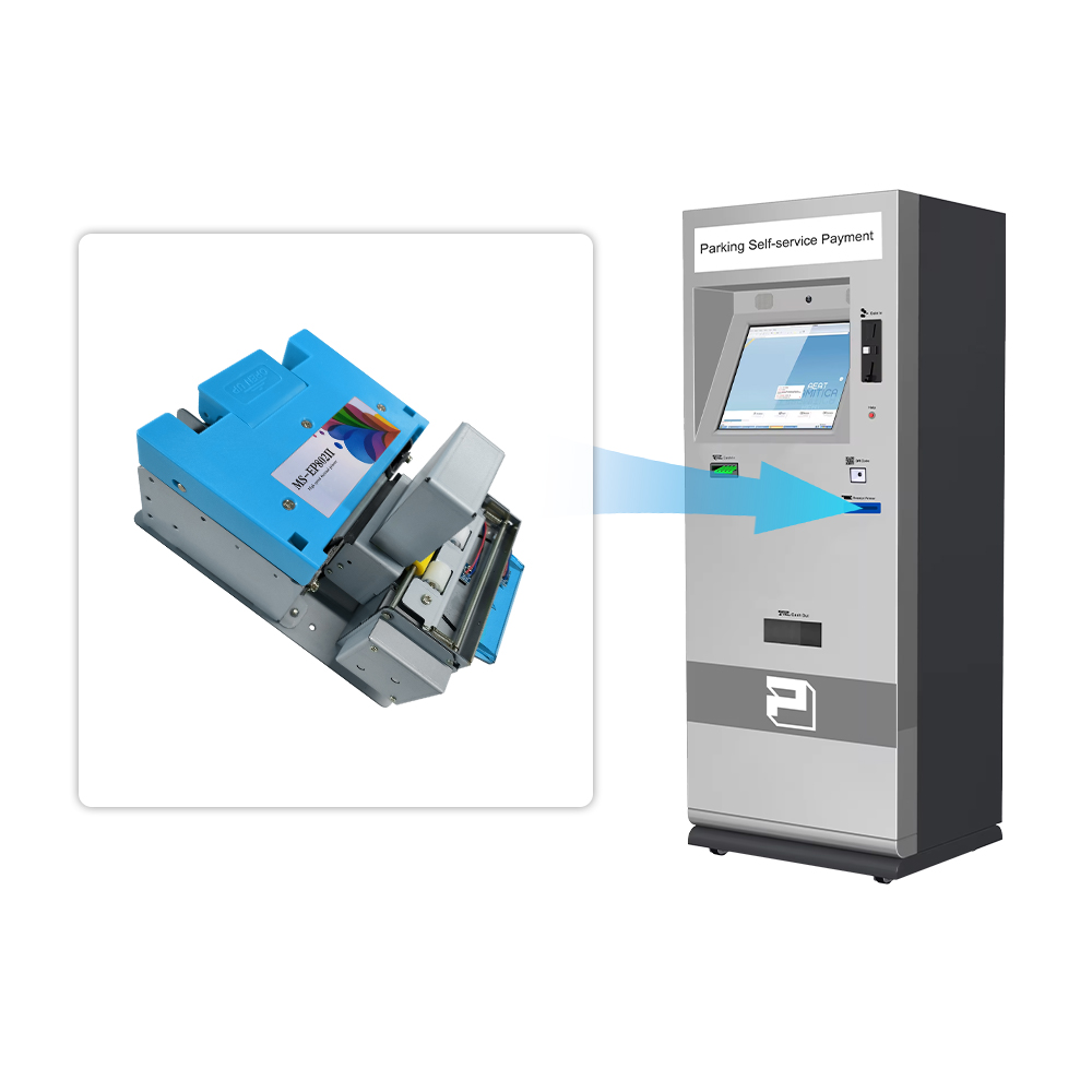 MASUNG MS-EP802II imprimante thermique de kiosque de ticket de stationnement de coupeur automatique de 80mm 3 pouces avec le lecteur NFC pour l'imprimante de kiosque de parking MS-EP802II