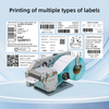 MASUNG MS-LP212A à haute vitesse 58 mm Expédition d'autocollante Rouleau d'autocollant Rouleau de réception des modules d'étiquette thermique en stock